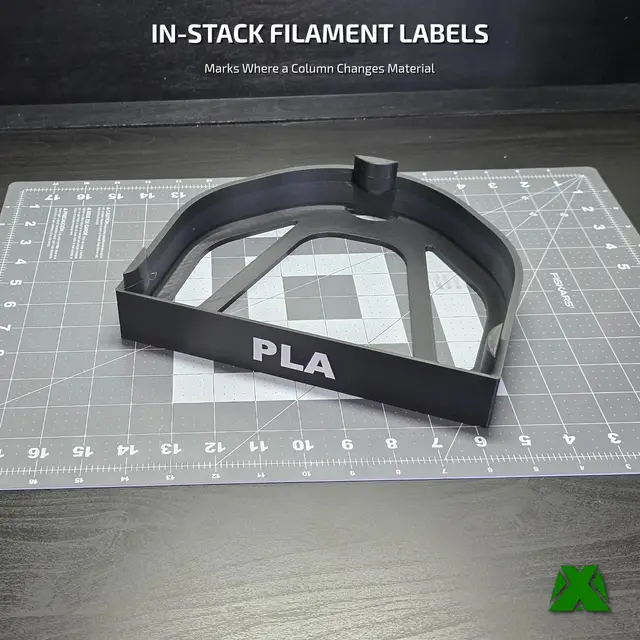 Filament Storage In-Stack Labels — modelo 3D