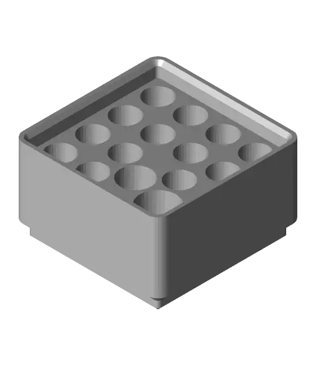 Gridfinity 1x1x3 soldering tips — modelo 3D