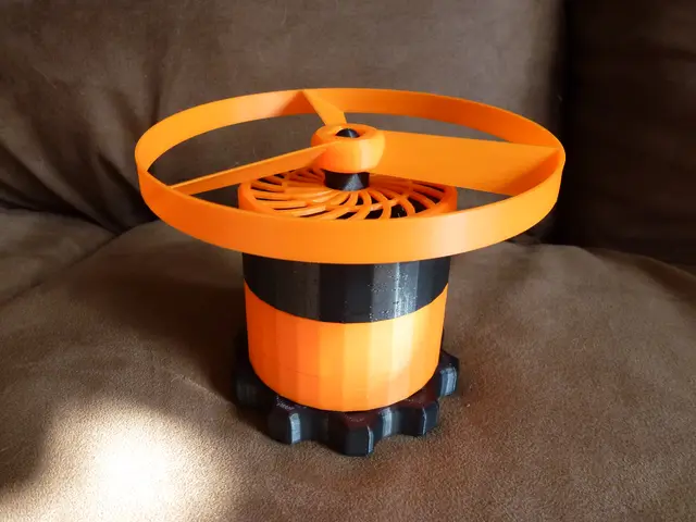 The Ultimate Propeller Launcher w/ 64x Gearbox — modelo 3D