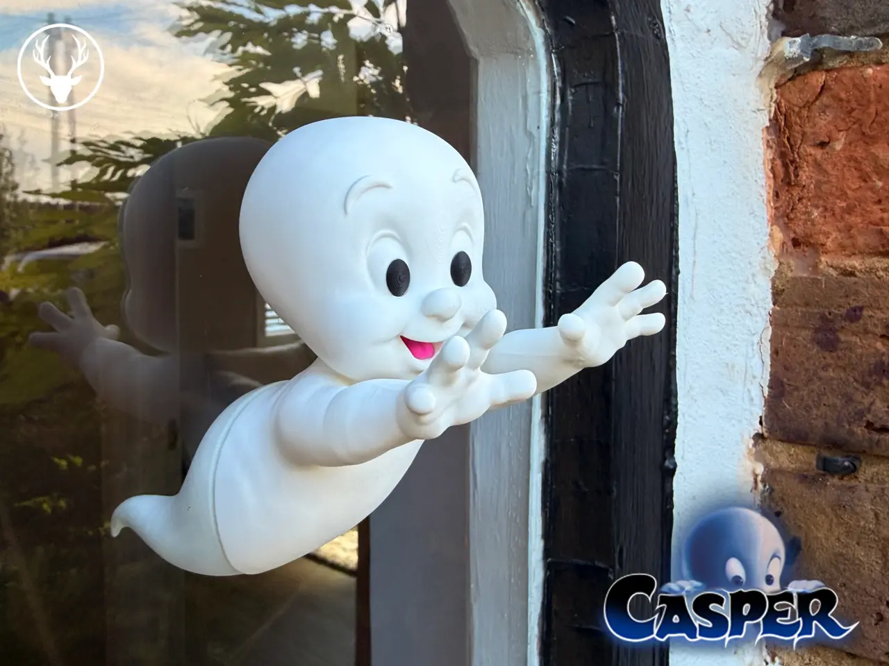 Casper – Ghost Through the Window — modelo 3D