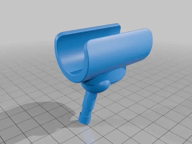 22mm small diaphragm mic holder — modelo 3D
