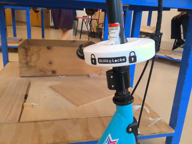 Scooter Lock Slide on Winder — modelo 3D