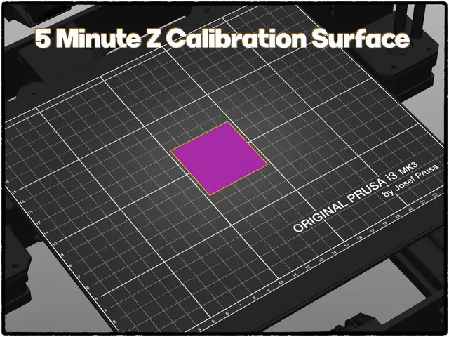 5 Minute Z Calibration Surface / First Layer Calibration — modelo 3D