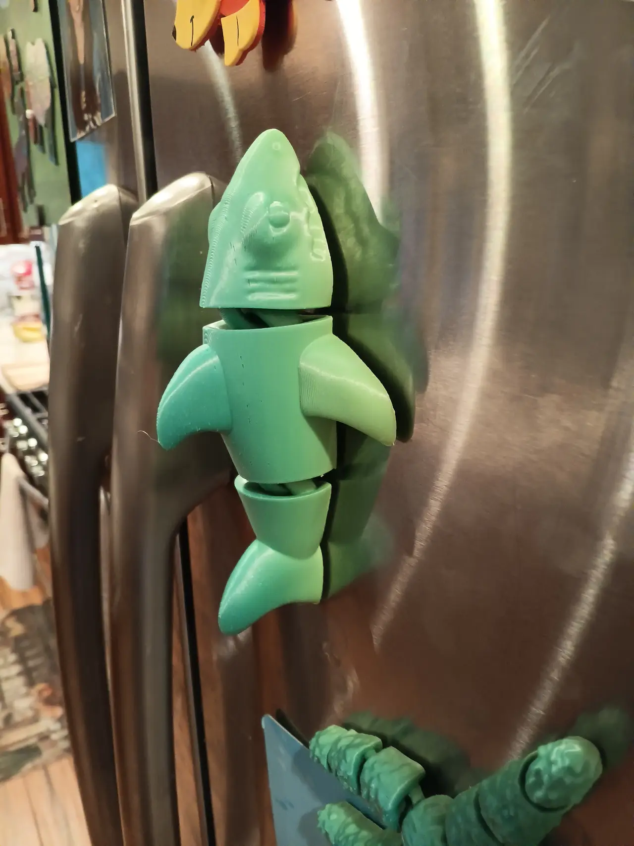 Shark Magnet - FREE - flexi fidget toy — modelo 3D