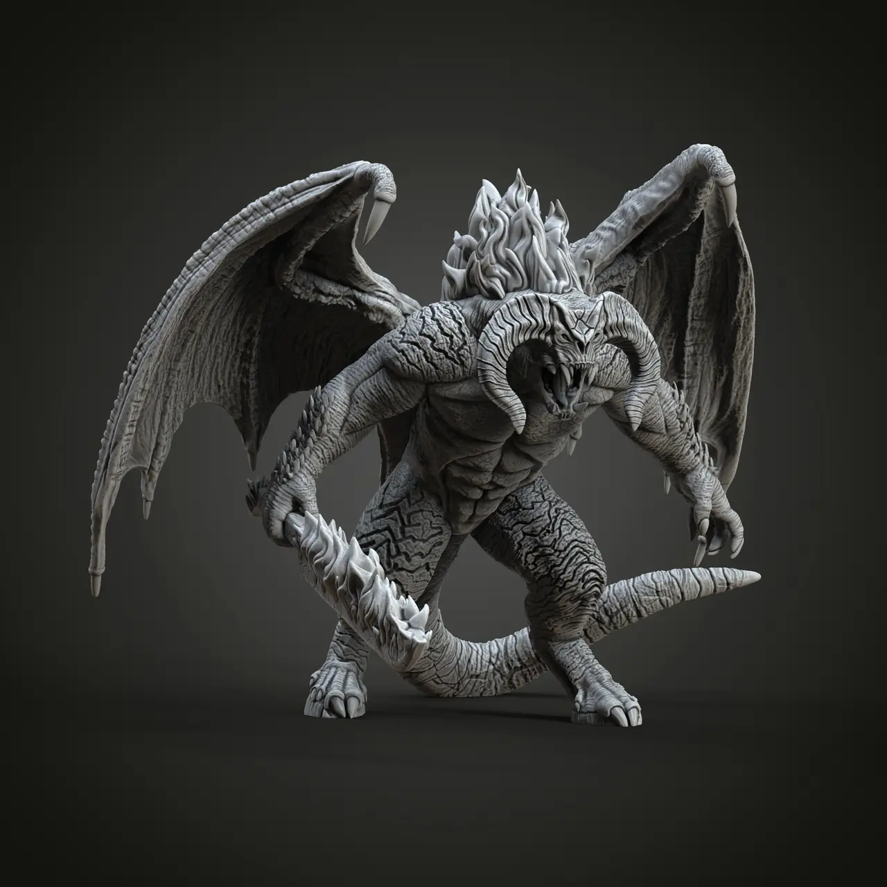 Balrog Figure – Lord of the Rings — modelo 3D