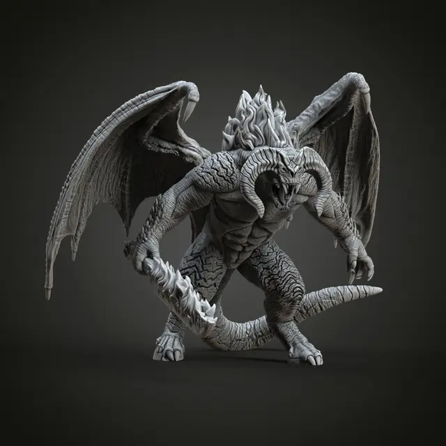 Balrog Figure – Lord of the Rings — modelo 3D