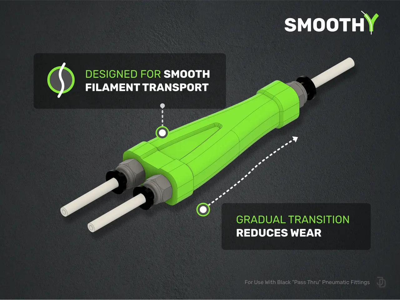The Smoothy - Y Splitter Connector — modelo 3D