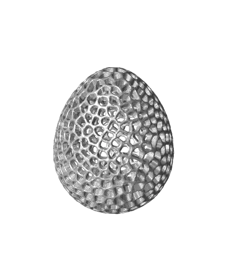 Ornamental Egg (Voronoi) — modelo 3D