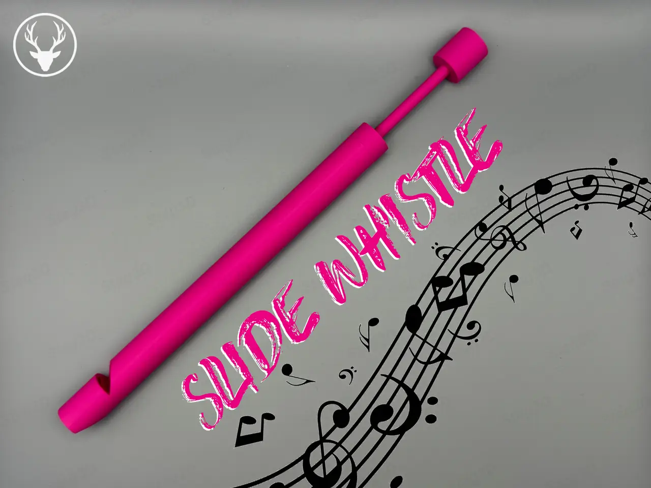 Slide Whistle — modelo 3D