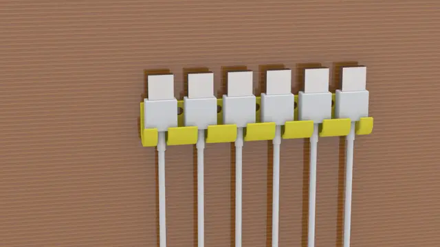 Cable USB Organizer — modelo 3D