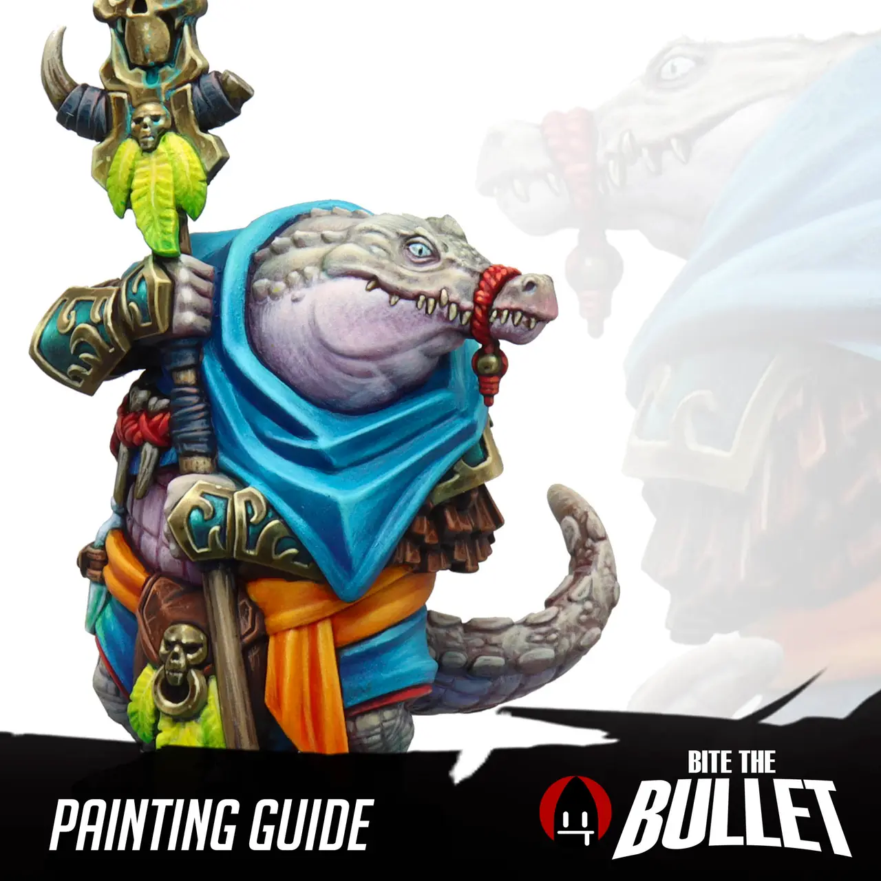 [Free] [PDF Only] (Painting Guide) Crocodilian Warden — modelo 3D