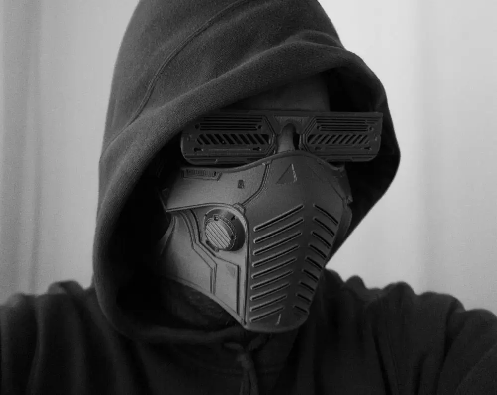 Cyber Mask 1 — modelo 3D