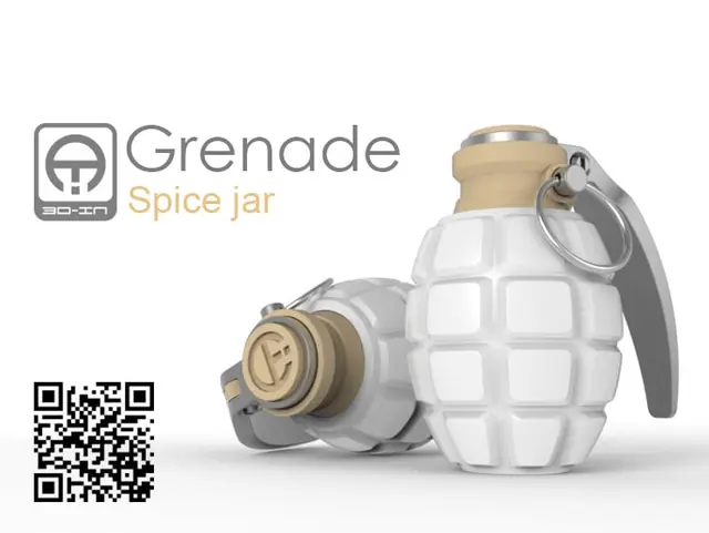 Grenade spice jar — modelo 3D