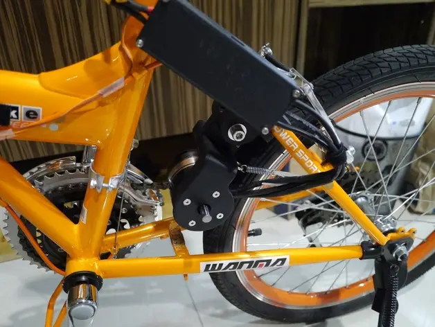 Friction Drive E-Bike — modelo 3D