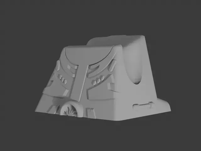 Nintendo Pro Controller Mecha Stand — modelo 3D