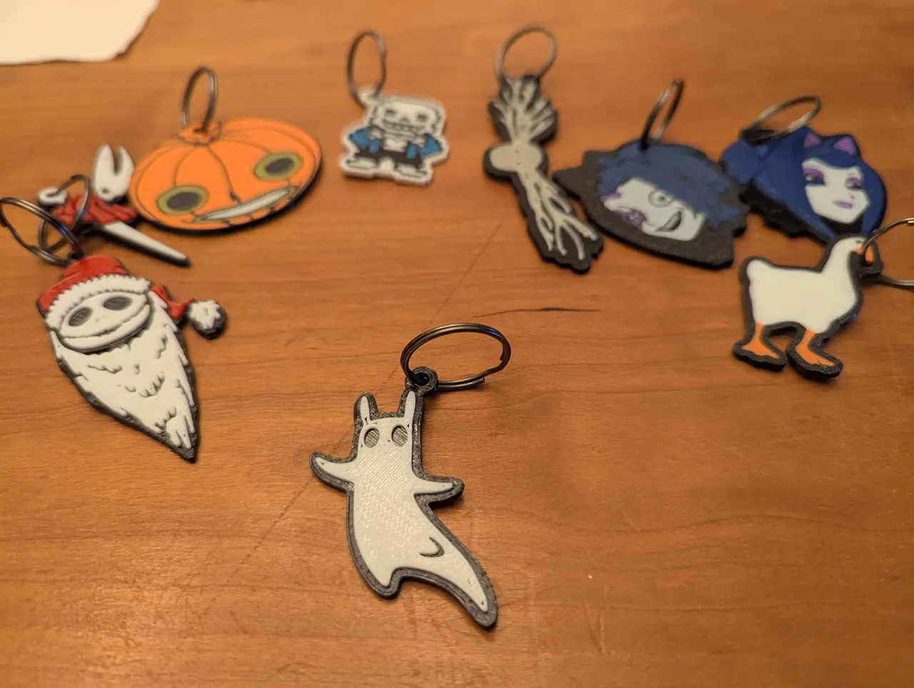 Rainworld Slugcat keychain — modelo 3D