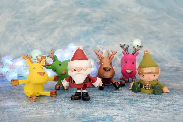 Articulated Christmas Toys — modelo 3D