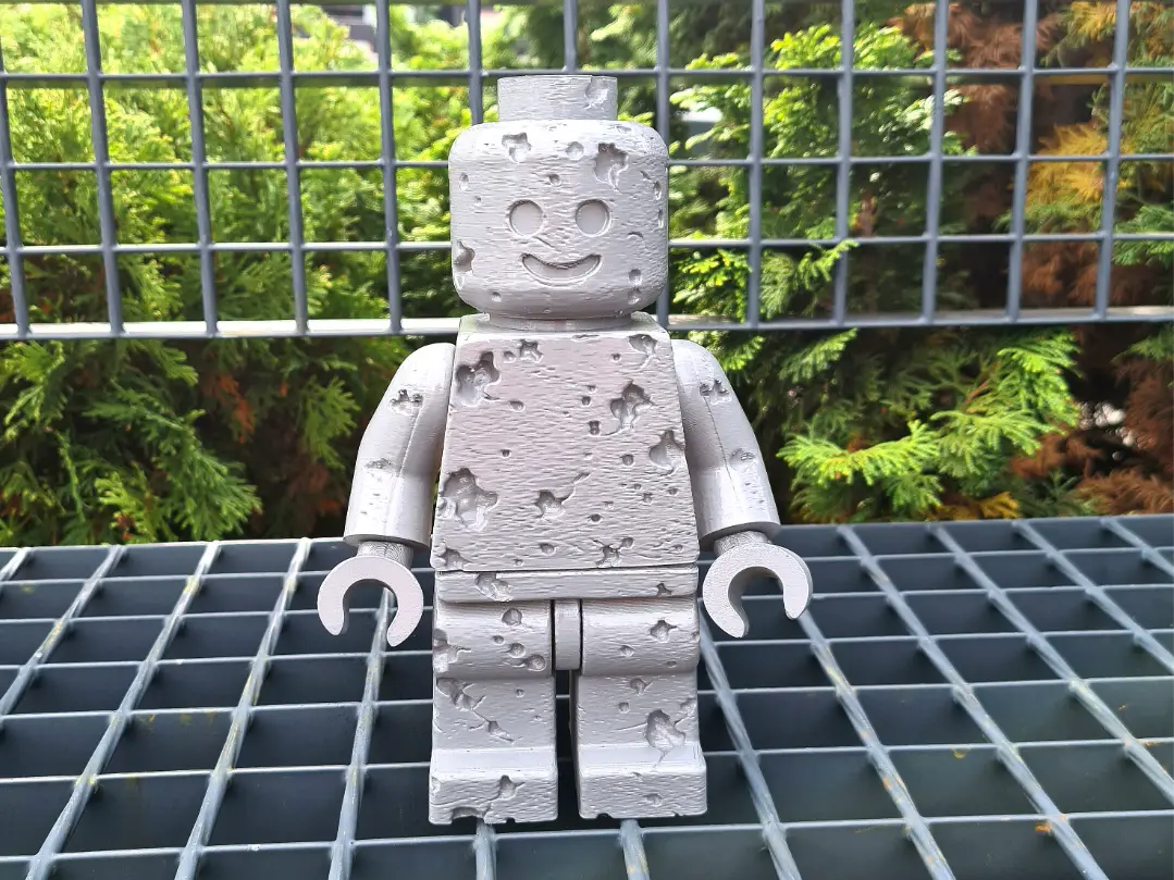 Brick Man Concrete Style — modelo 3D