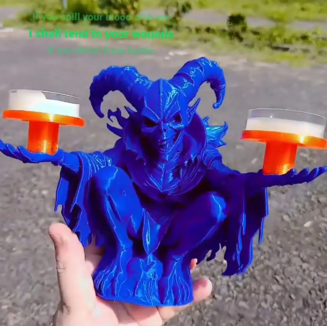 Devil Candle Holder — modelo 3D