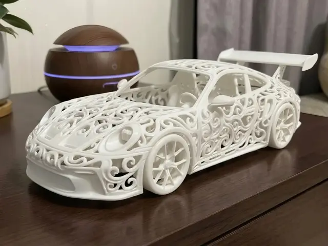 Porsche 992 GT3 Voronoi da Collezione — modelo 3D