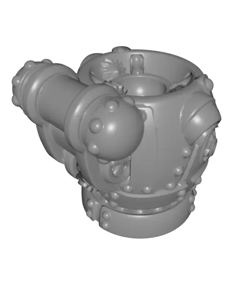 Clockwork Floating Robot Miniature Artificer Homunculus Construct Servant for Tabletop Games — modelo 3D