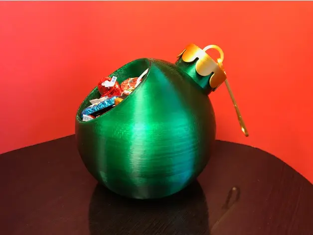 Christmas Ornament Candy Dish — modelo 3D