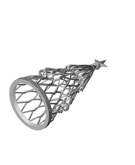 Vine Christmas Tree — modelo 3D