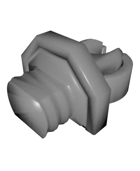 Multiboard Cable Clip — modelo 3D