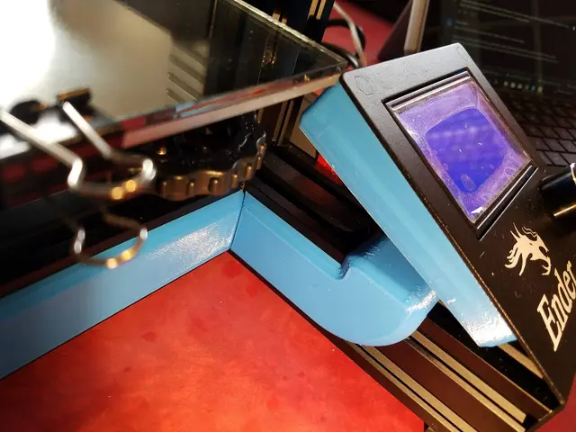 Ender 3 LCD ribbon cable cover — modelo 3D