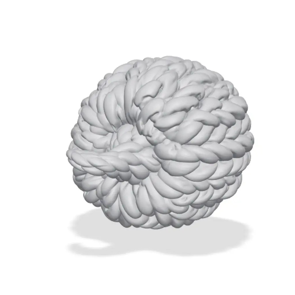 Chunky Knit Pumpkin — modelo 3D