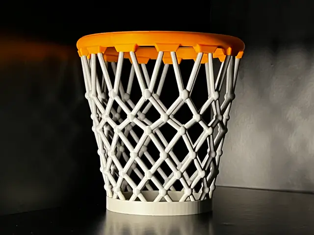 Universal Basketball Trash Can -Desk & Floor Size — modelo 3D