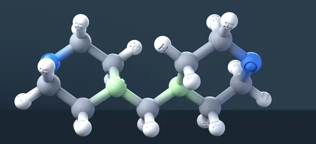Dimorpholinomethane 3D Model — CAS 5625-90-1 — modelo 3D