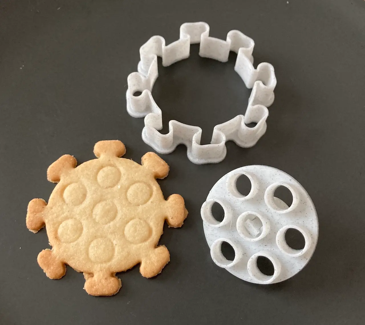 COVID Cookie Cutter — modelo 3D