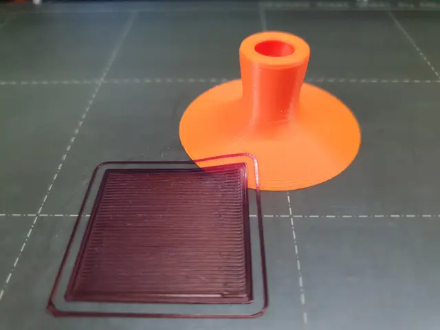 🟠 Thin layers scraper (tiny+ergonomic) — modelo 3D