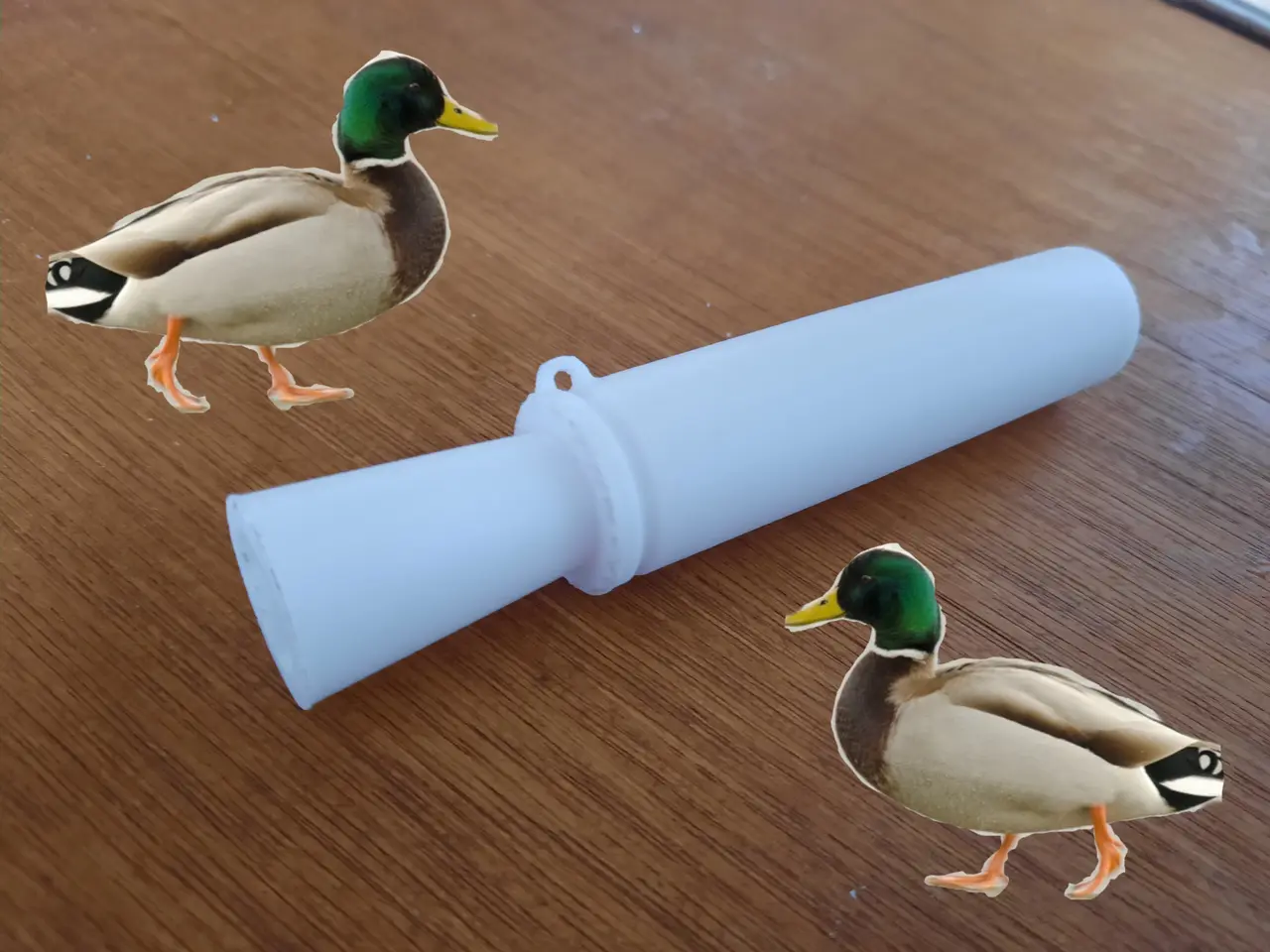 fully 3d printed working duck call — modelo 3D