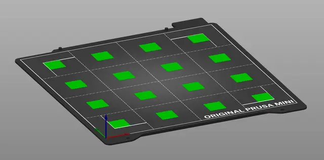 First Layer calibration Matrix — modelo 3D
