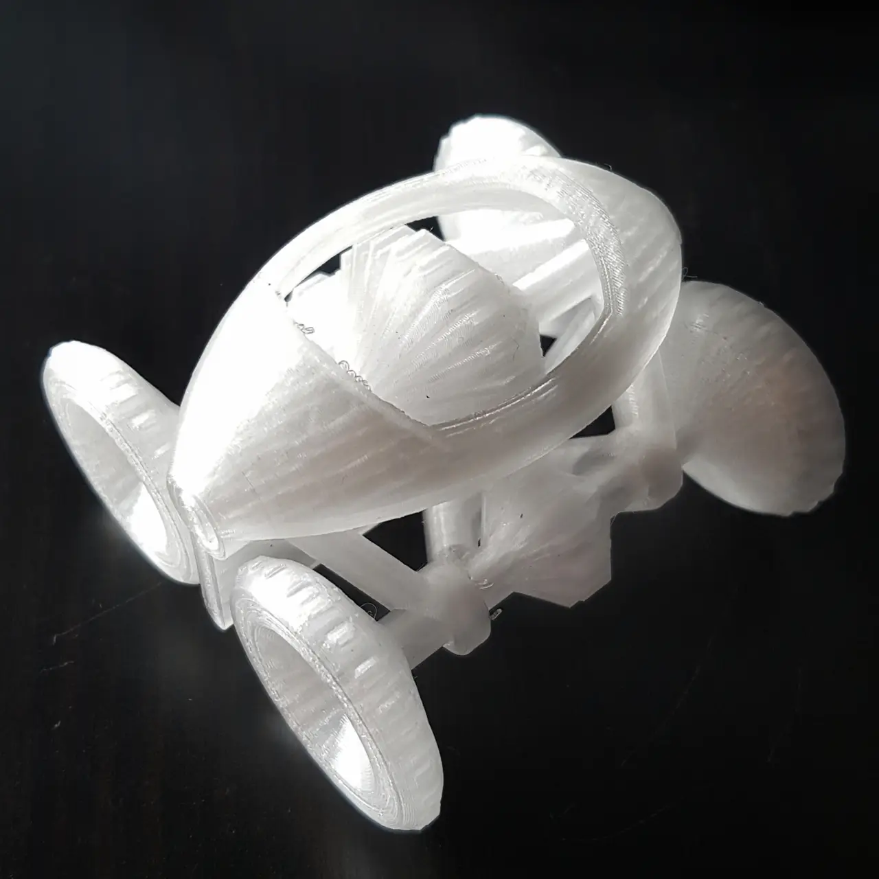 SCARAB 4WD Buggy - Print In Place — modelo 3D