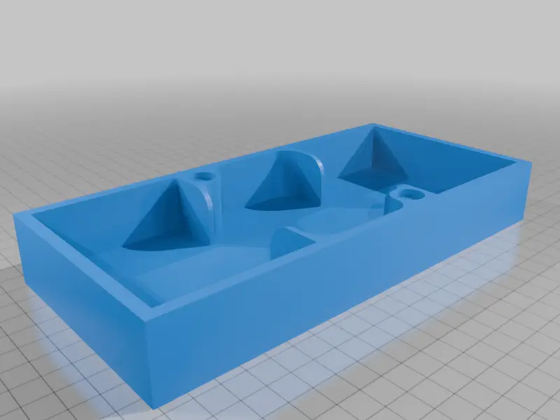 Card game box with space for dice — modelo 3D