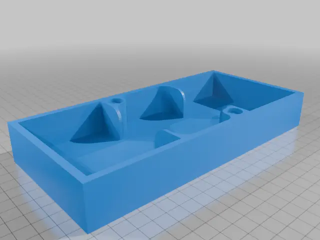 Card game box with space for dice — modelo 3D