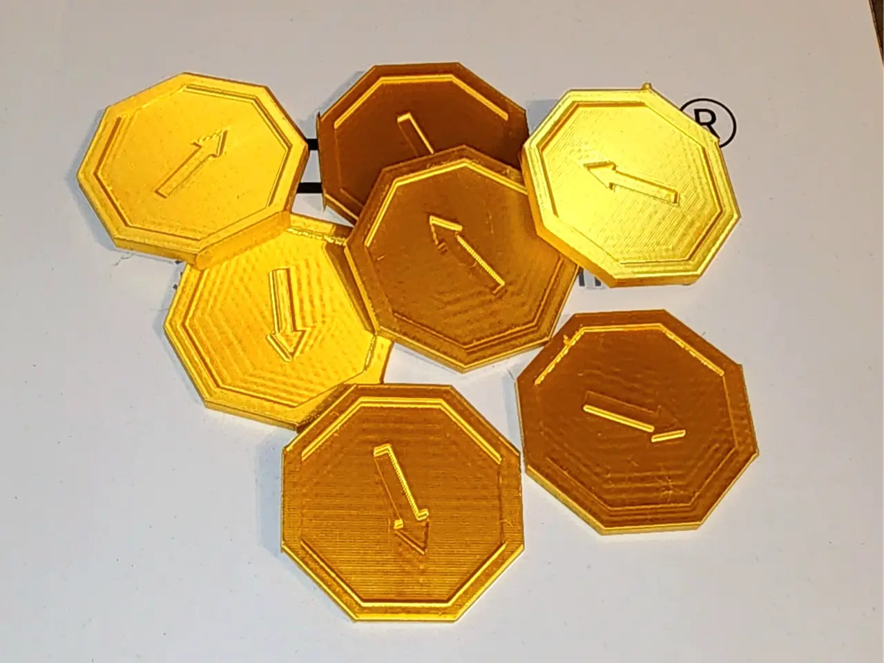 Magic Octagon and Arrows — modelo 3D