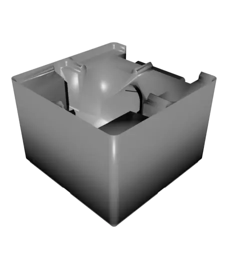 Gridfinity Soldering Spool Holder - 500grms — modelo 3D