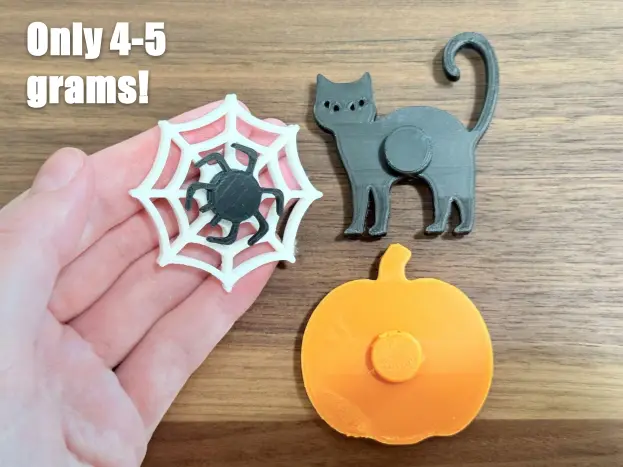 Halloween Fidget Spinners - For Trick-or-Treat! — modelo 3D