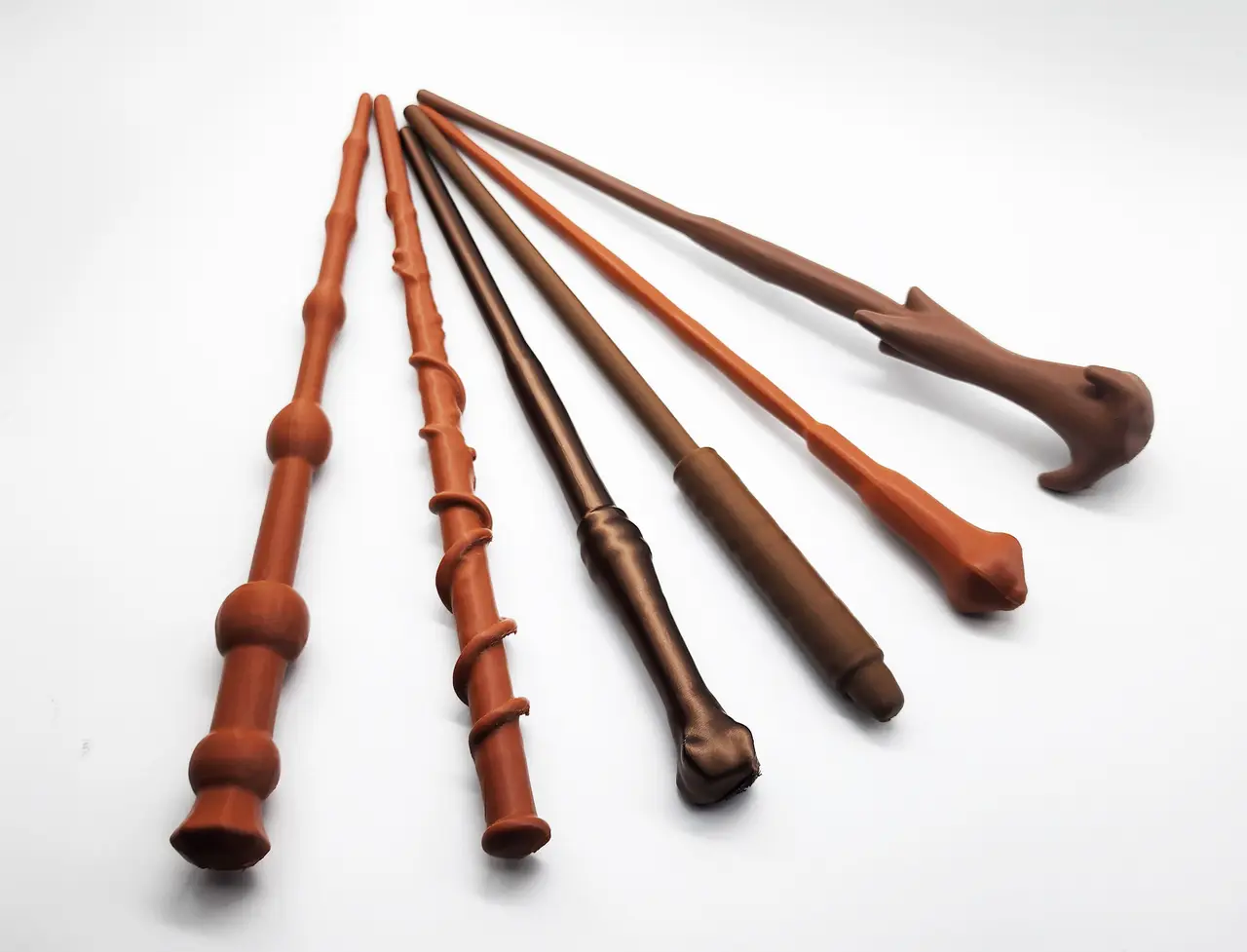 Harry Potter 6 Wands — modelo 3D