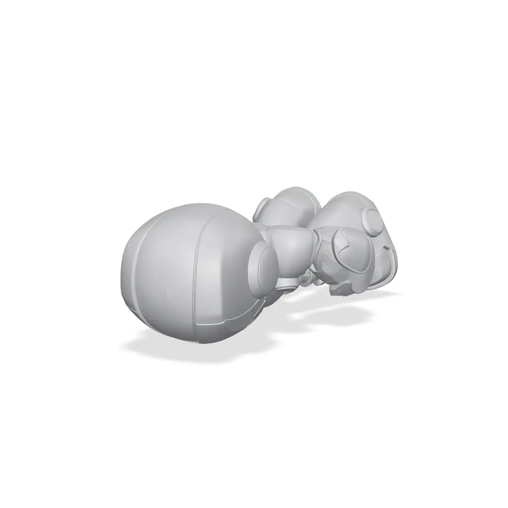 Chibi Iron Man Figurine Marvel — modelo 3D