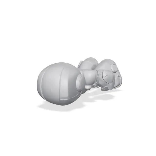 Chibi Iron Man Figurine Marvel — modelo 3D