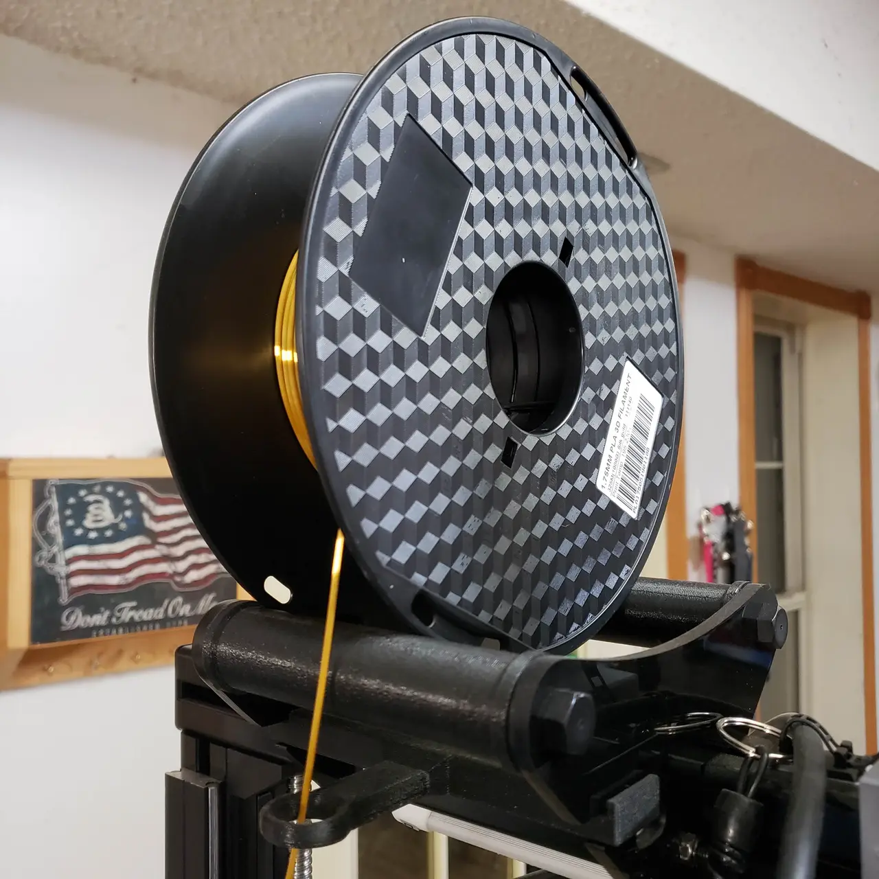 Rollers and Filament guide for Formbot/Vivedino printers stock spool holder — modelo 3D