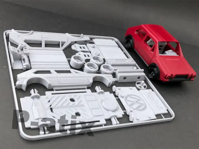 Golf GTI mk1 Simple model - kit card — modelo 3D