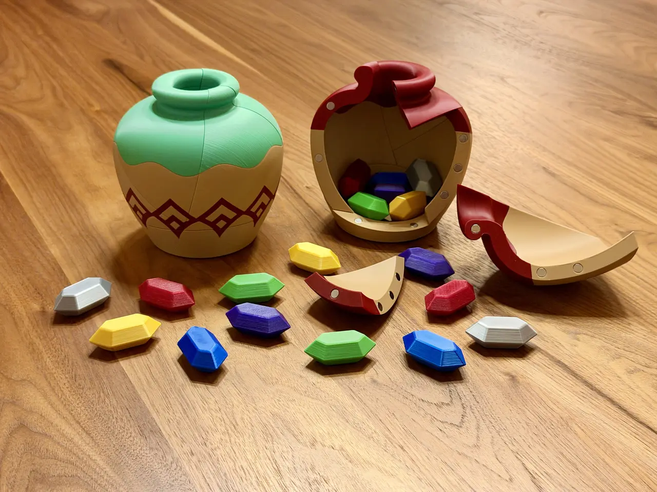Breakable Pots and Rupees for Zelda Ocarina of Time 40th Anniversary — modelo 3D