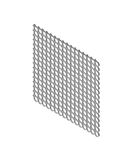 16x16 MU - Center Grid Interfitted - MultiBoard Octagon Plate — modelo 3D
