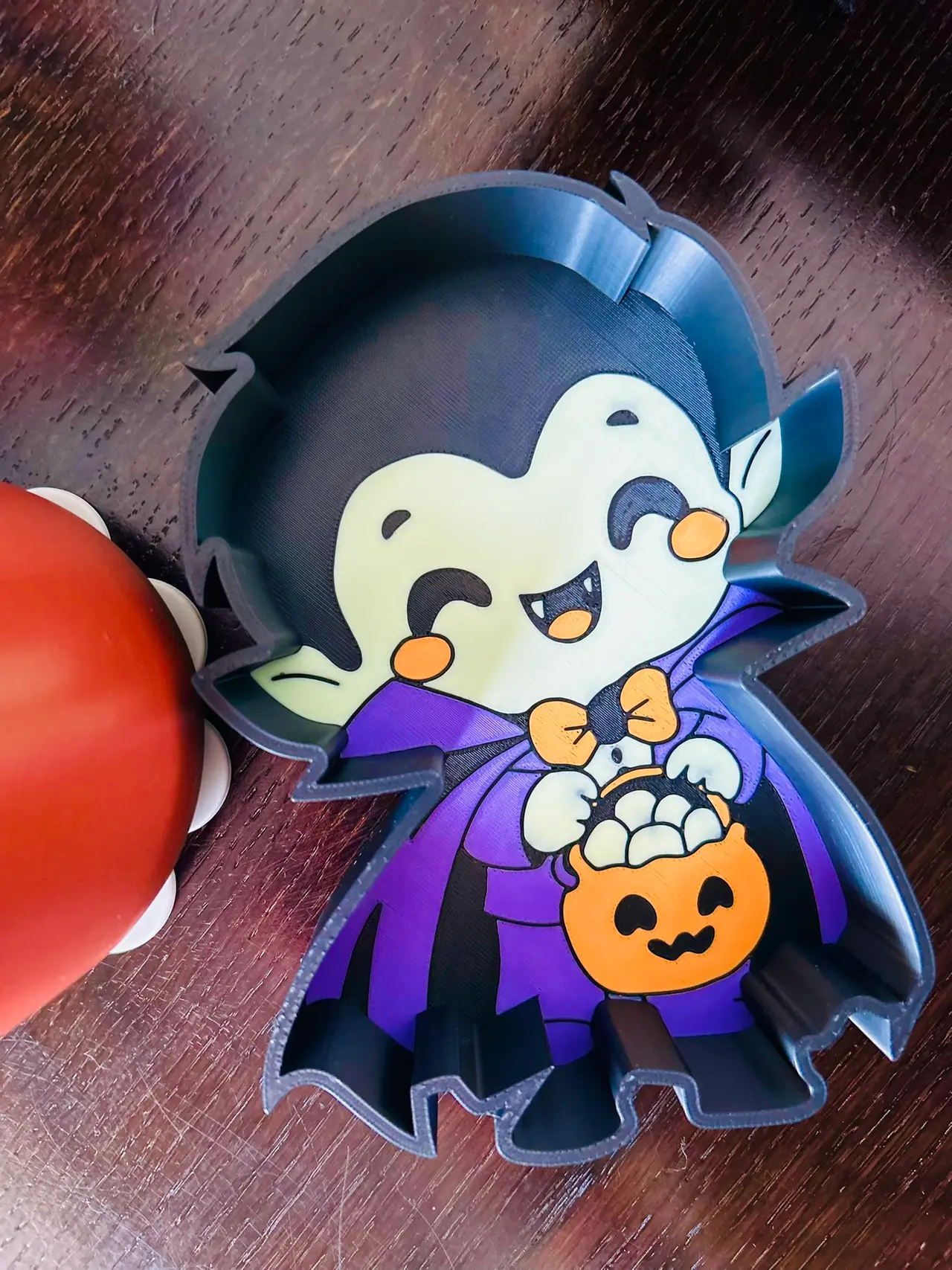 Halloween Dracula Tray — modelo 3D